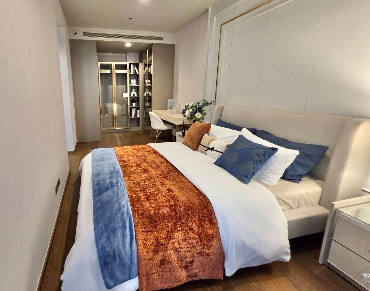 🔥1st hand room, buy directly from the project🔥IDEO Q Sukhumvit36 - 1 bedroom, size 46.35 sq m, free furniture + electrical appliances 📲 095-9299924