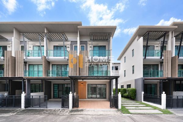 Rare Item corner house | Best price in the project 💥 Town Avenue Cocos Rama 2 Soi 50 / 3 bedrooms (for sale), Town Avenue Cocos Rama 2 Soi 50 / 3 Bedrooms (FOR SALE) BALL036