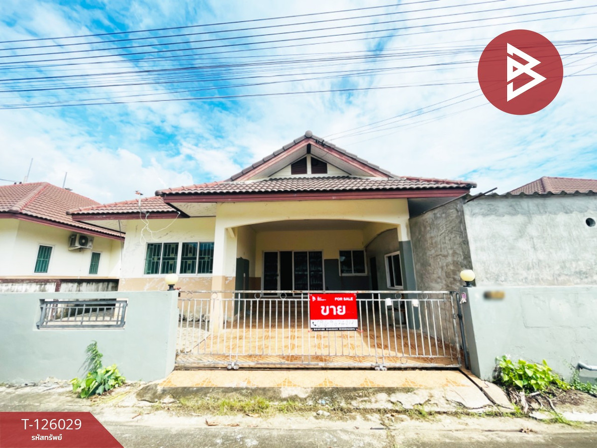 Single-storey detached house for sale Green Tree Park Ville Village, Sattahip (Green Tree Park Ville), Chonburi