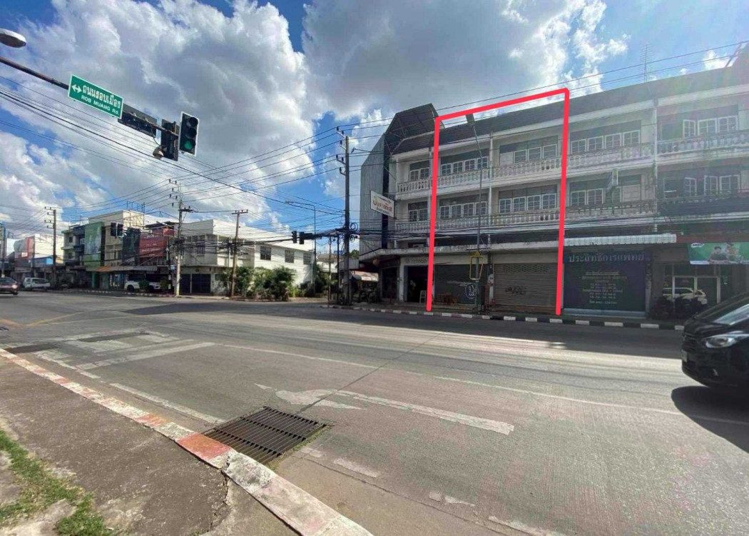 ขาย อาคารพาณิชย์ สี่แยกวัดศรีจันทร์ 400 ตรม 40 ตรว ทำเลทอง – รูปที่ 2