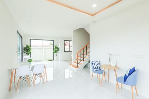 92231 - ขายบ้านเดี่ยว 2 ชั้น บ้านใหม่สไตล์นอร์ดิก 4 ห้องนอน 3 ห้องน้ำ ใจกลางเมืองสามพราน นครปฐม