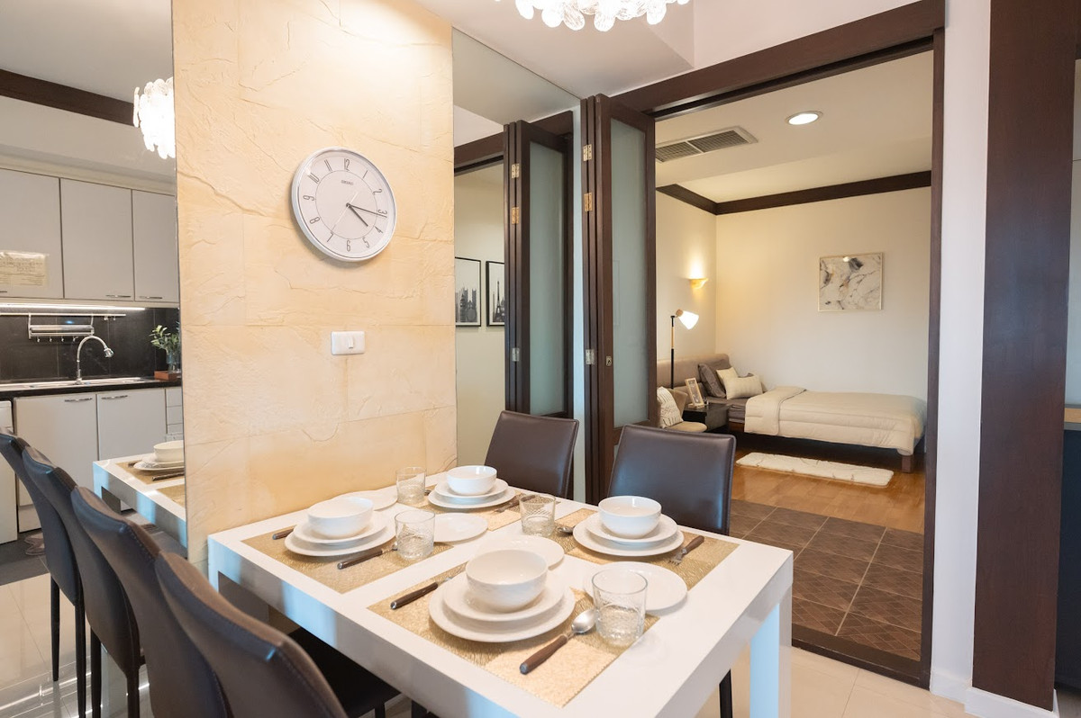 Urgent sale! Condo 'Baan Nonsi' 2 bedrooms, luxuriously decorated, with open view, 80 sq m. | Best price 8.7 million baht.