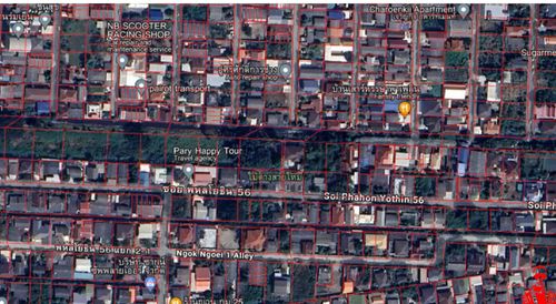 92159 - ขายที่ดิน 451.3 ตร.วา ซอยพหลโยธิน 56 ถนนพหลโยธิน เขตบางเขน กรุงเทพมหานคร