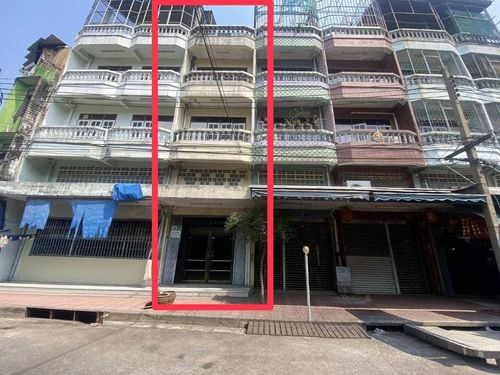 94184 - ขาย อาคารพาณิชย์ 4ชั้นครึ่ง ถนนถั่วเพราะ ถนน22กรกฏาคม5 เขตป้อมปราบศัตรูพ่าย ใกล้วัดพลับพลาไชย สถานีรถไฟฟ้าวัดมังกร ใกล้เยาวราช