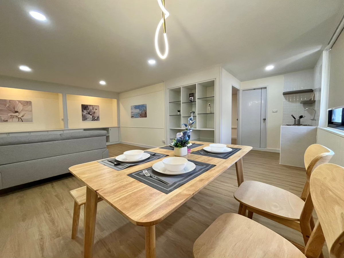 Condo 62 sq m. Big room, hard to find! Piyapirom Ratchada! 6th floor, open view, near MRT Lat Phrao/Ratchayothin, only 2.95 million!