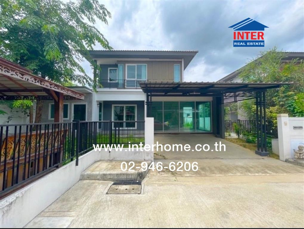 บ้านเดี่ยว 2 ชั้น 62.2 ตร.ว. หมู่บ้านพฤกษ์ลดาเพชรเกษม - พุทธมณฑลสาย4 ติดถนนพุทธสาคร ถนนเพชรเกษม ถนนพุทธมณฑลสาย4 กระทุ่มแบน สมุทรสาคร – รูปที่ 2
