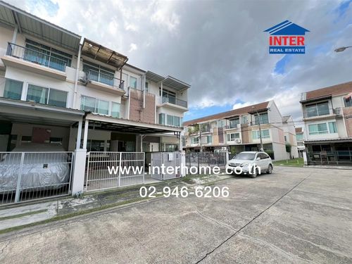 ทาวน์โฮม 3 ชั้น 20.6 ตร.ว. หมู่บ้านบ้านใหม่ รามอินทรา-คู้บอน ซอยคู้บอน28 แยก2 ถนนคู้บอน ถนนรามอินทรา ถนนคู่ขนานกาญจนาภิเษก เขตคันนายาว กรุงเทพมหานคร