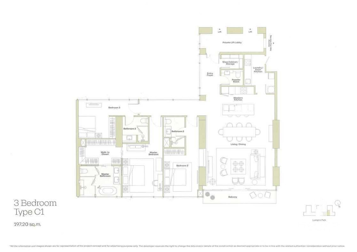✨Flash Deal ✨Dusit Central Park (3Beds 3Baths 197SQM.) พร้อมอยู่ ! เพียง 88,800,000 บาท Tel.0981315848 @propmatch