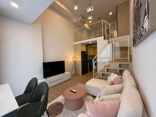 🏷️ [For Rent] Landmark @MRTA Station (Siamese Rama 9) | Duplex 1 Bed 1 Bath | 37.5 sq.m. | 16th Floor | Rent 23,000 THB/month | LINE: @323gqmho | Ref: T2048