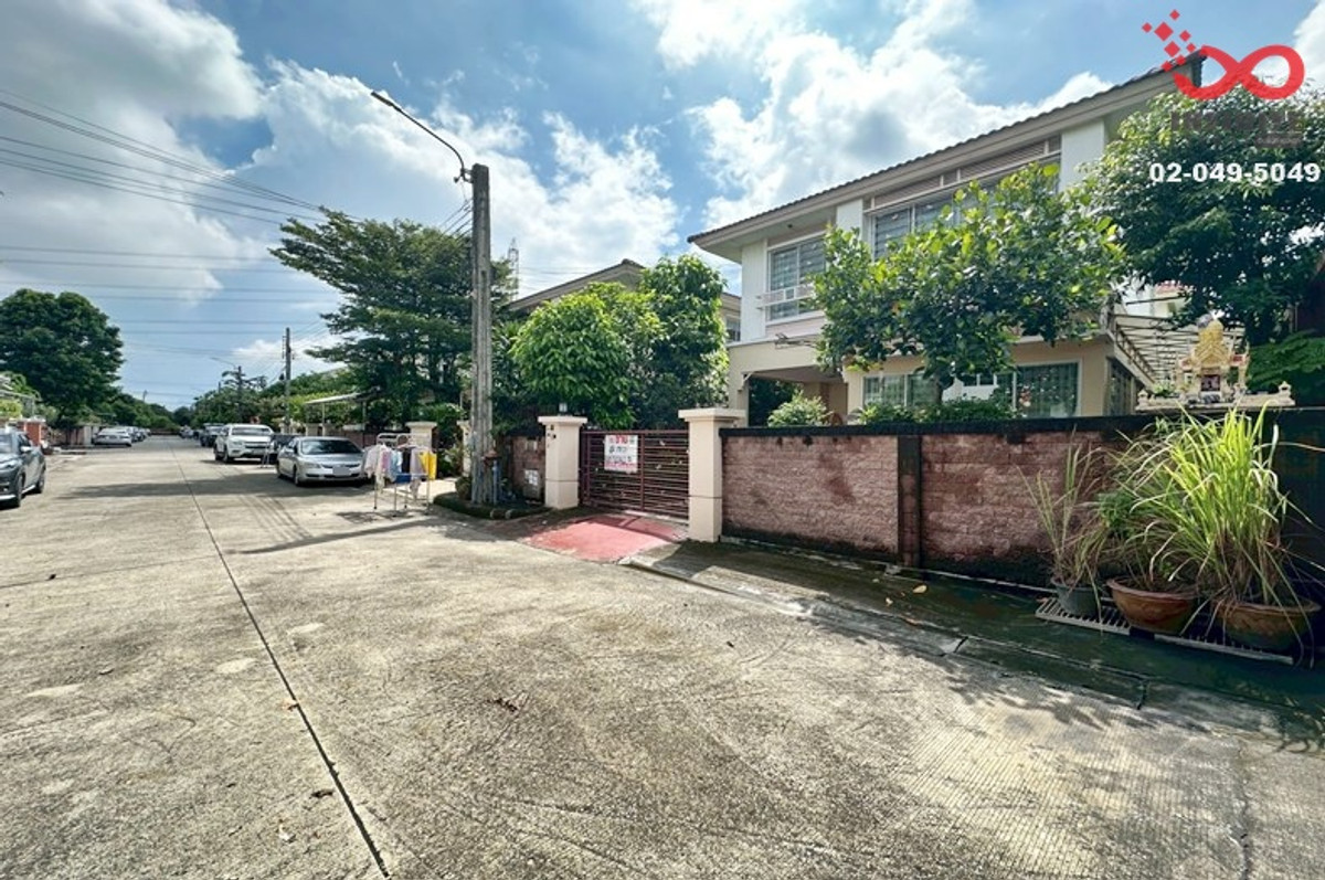 2-storey detached house for sale, Casa Ville Bangna-Suvarnabhumi, corner house, 42 sq m.