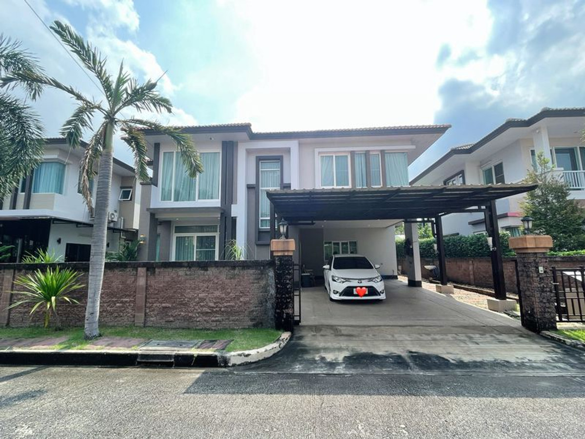 Single house 76 sq m, Laddarom Village, Chaiyaphruek-Chaengwattana. Khlong Phra Udom Subdistrict Pak Kret District Nonthaburi Province Single house 76 sq m, Laddarom Village, Chaiyaphruek-Chaengwattana. Khlong Phra Udom Subdistrict Pak Kret District Nonthaburi Province