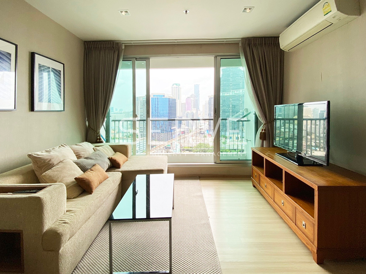 1 Bed with Bathtub 50.3 sq.m. High Fl. 15+ Good Location BTS Saphan Taksin station 340 m. at Rhythm Sathorn Condo / For Sale 1 Bed with Bathtub 50.3 sq.m. High Fl. 15+ Good Location BTS Saphan Taksin station 340 m. at Rhythm Sathorn Condo / For Sale