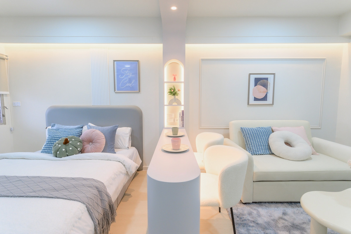 📍Condo that can raise pets is worth millions (the  is selling it himself) in the Lat Phrao area!