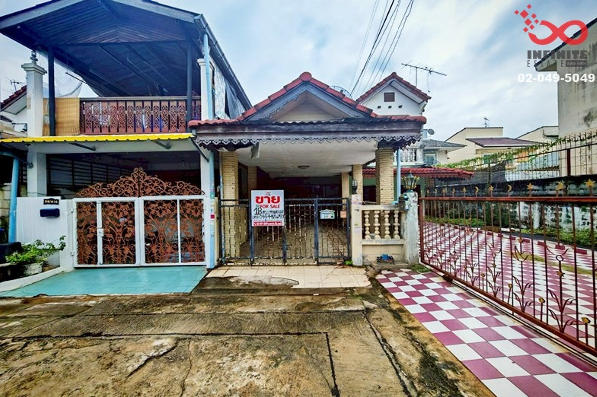 ขายทาวน์เฮาส์ 2ชั้น ม.เลิศอุบล วัชรพล 18ตรว.ซอยร่วมมิตรพัฒนา – รูปที่ 2