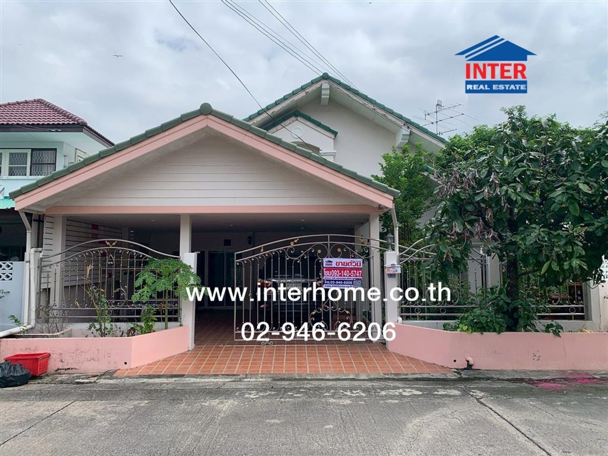 2-story detached house, 55 sq m, Ban Manorom Village 4, Liap Khlong Song, Soi Liab Khlong Song 19. Along Khlong Song Road, Khubon Road, Khlong Sam Wa District, Bangkok 2-story detached house, 55 sq m, Ban Manorom Village 4, Liap Khlong Song, Soi Liab Khlong Song 19. Along Khlong Song Road, Khubon Road, Khlong Sam Wa District, Bangkok