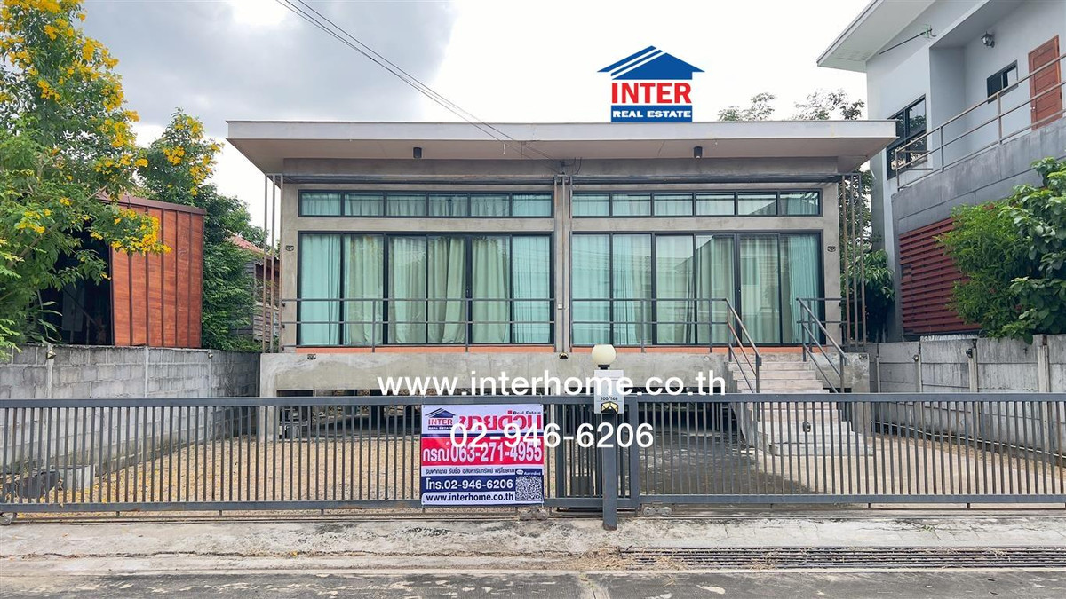 บ้านเดี่ยว 1 ชั้น 46.9 ตร.ว. หมู่บ้านสายไหมริมชล1 ใกล้สายไหมอเวนิว ซอยสายไหม85 ถนนสายไหม ถนนสุขาภิบาล5 เขตสายไหม กรุงเทพมหานคร – รูปที่ 4