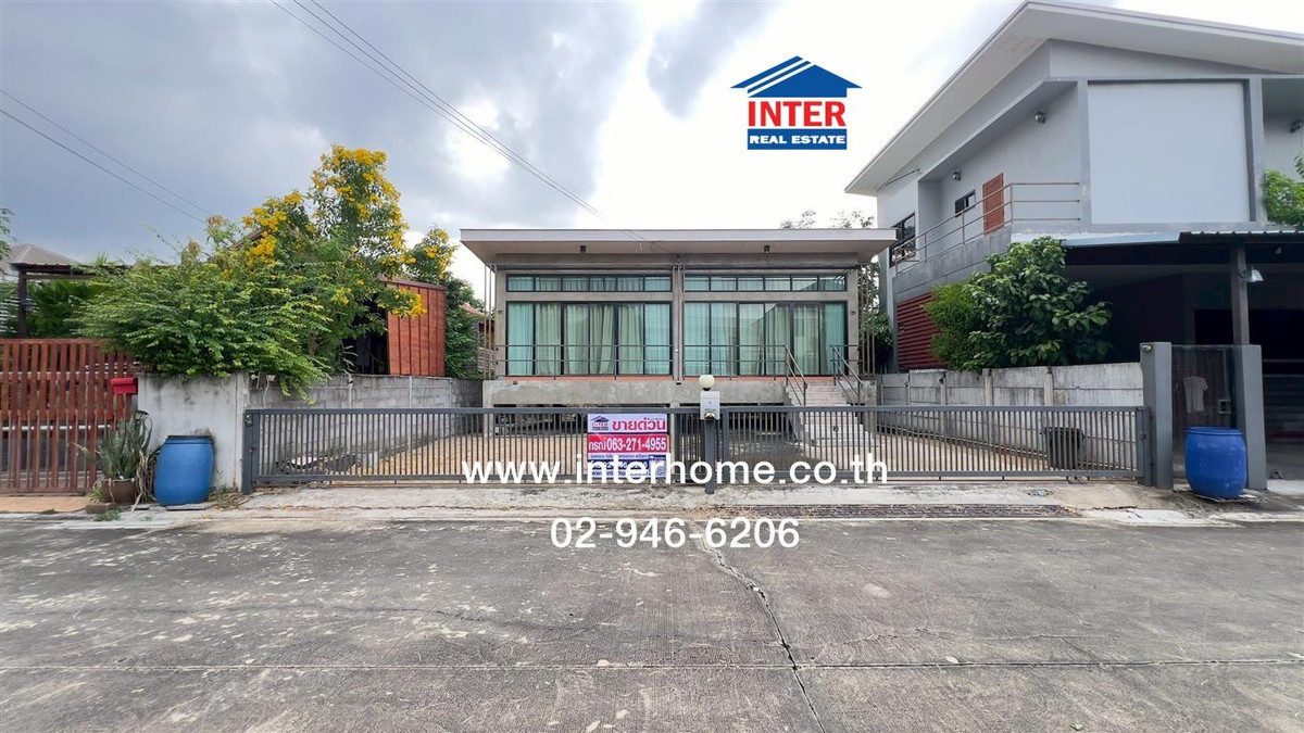 บ้านเดี่ยว 1 ชั้น 46.9 ตร.ว. หมู่บ้านสายไหมริมชล1 ใกล้สายไหมอเวนิว ซอยสายไหม85 ถนนสายไหม ถนนสุขาภิบาล5 เขตสายไหม กรุงเทพมหานคร – รูปที่ 2