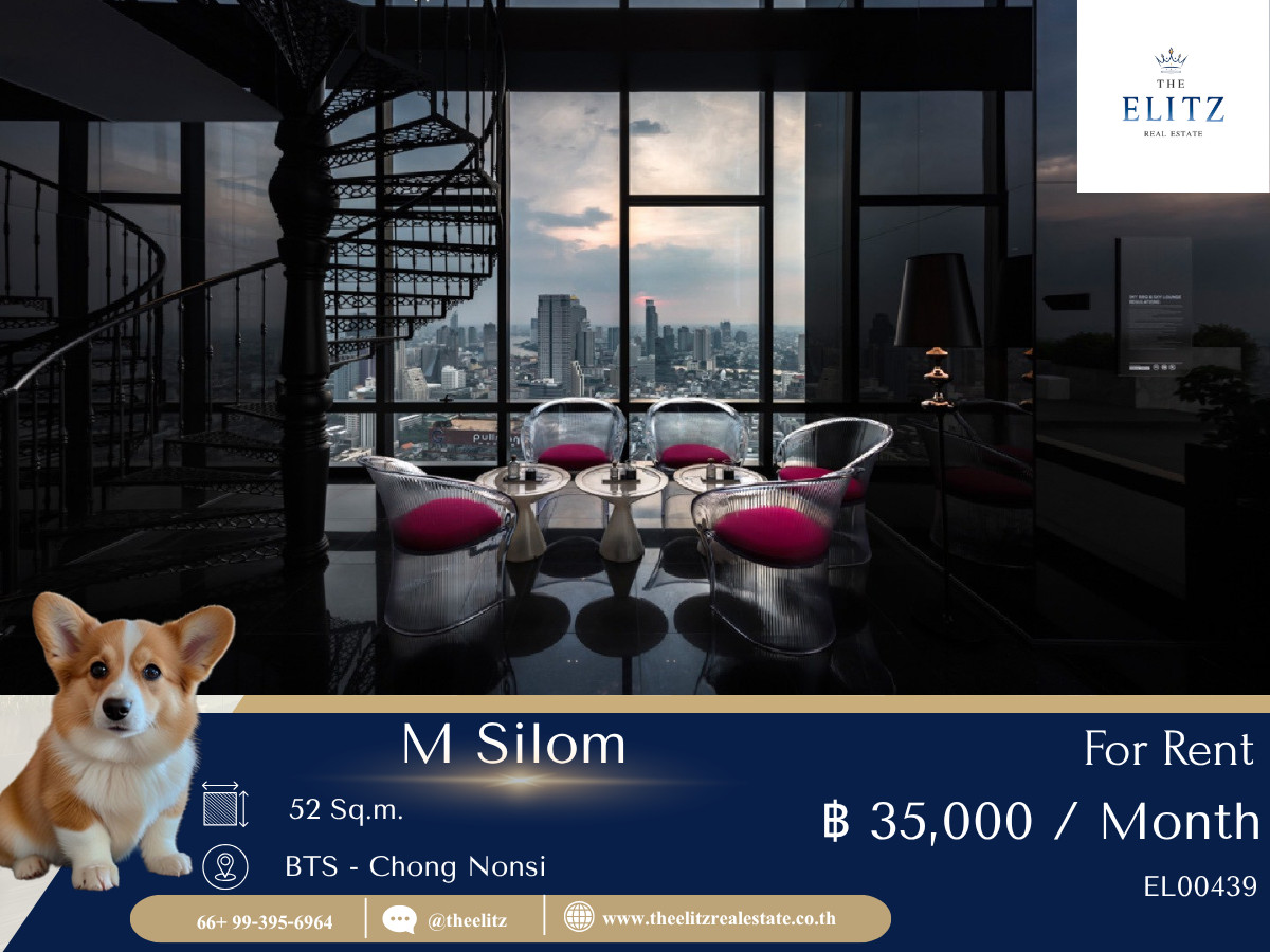 ✨ M Silom, live life in the heart of Silom CBD, great location, close to shopping, convenient travel 👌 ✨ M Silom, live life in the heart of Silom CBD, great location, close to shopping, convenient travel 👌