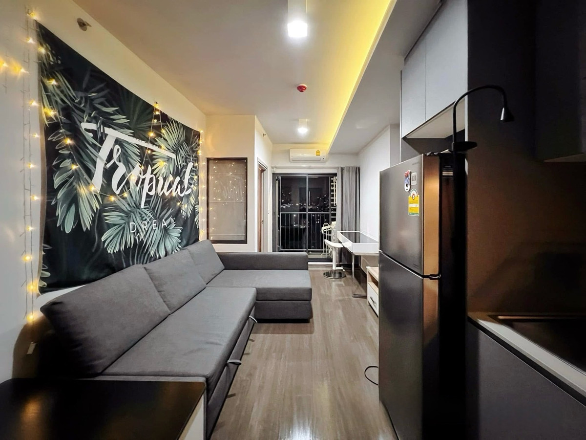 🔥 For [Rent] 🔥  [ Ideo S93 ] - [ 1 Bedroom ] / Fully furnished++, a very private and luxurious condo surrounded by markets, restaurants and street food, unblockable view. BTS Bangchak is at the front of the condo ONLY 19k!! 👍