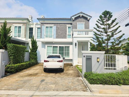 ขายบ้านแฝด Anya ราชพฤกษ์–นครอินทร์ ขนาด 40.3 ตรว. หลังมุม สภาพใหม่ เฟอร์นิเจอร์และเครื่องใช้ไฟฟ้าครบ