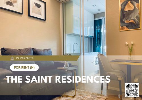 ให้เช่า 📍 The Saint Residences 📍 เฟอร์นิเจอร์ และ เครื่องใช้ไฟฟ้าครบ ใกล้ BTS ห้าแยกลาดพร้าว   