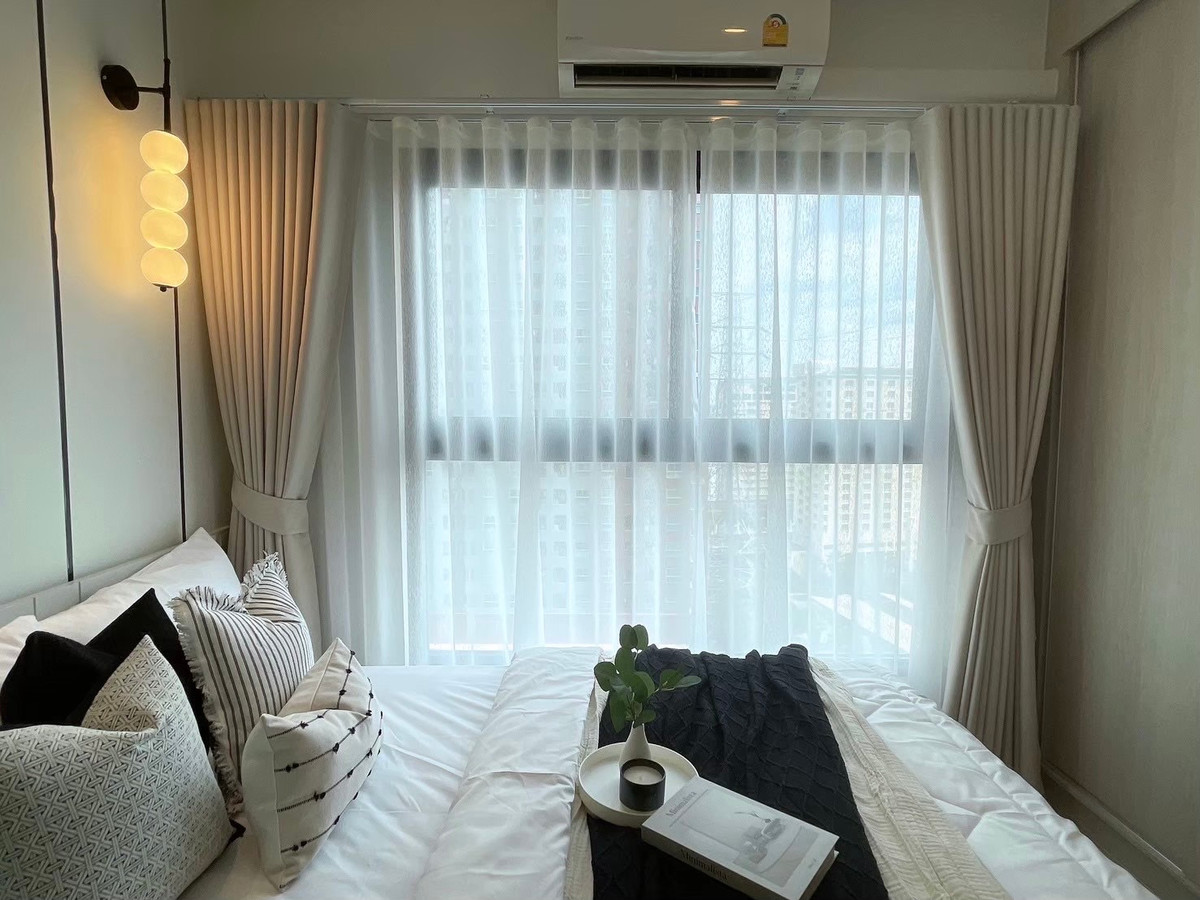Condo for sale Unio Charan 3, corner room, unique style, Mid Century, great view, can see fireworks. Free central area until March 2026 😍 Condo for sale Unio Charan 3, corner room, unique style, Mid Century, great view, can see fireworks. Free central area until March 2026 😍