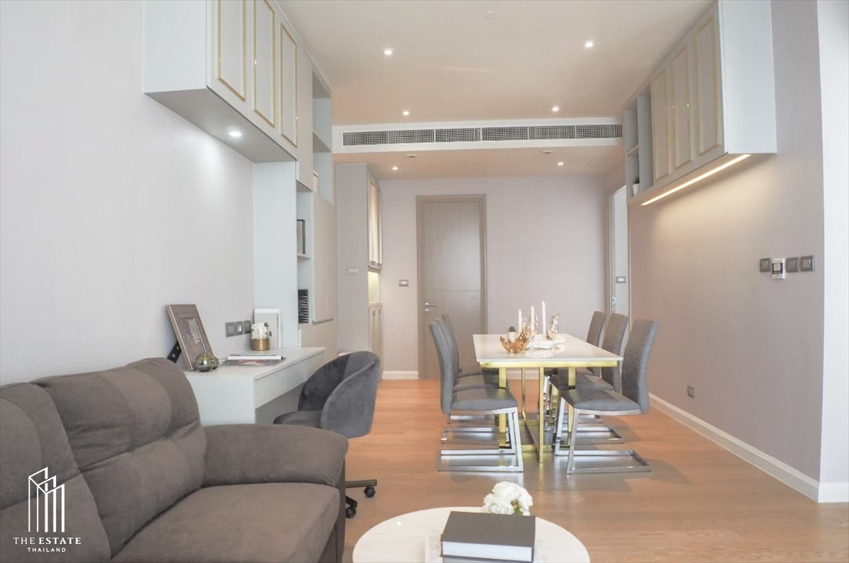 Best Price!!! Condo for rent: Magnolias Waterfront Residences, view next to the Chao Phraya River. Beautifully decorated and ready to move in. Good price@110,000 Baht – รูปที่ 3