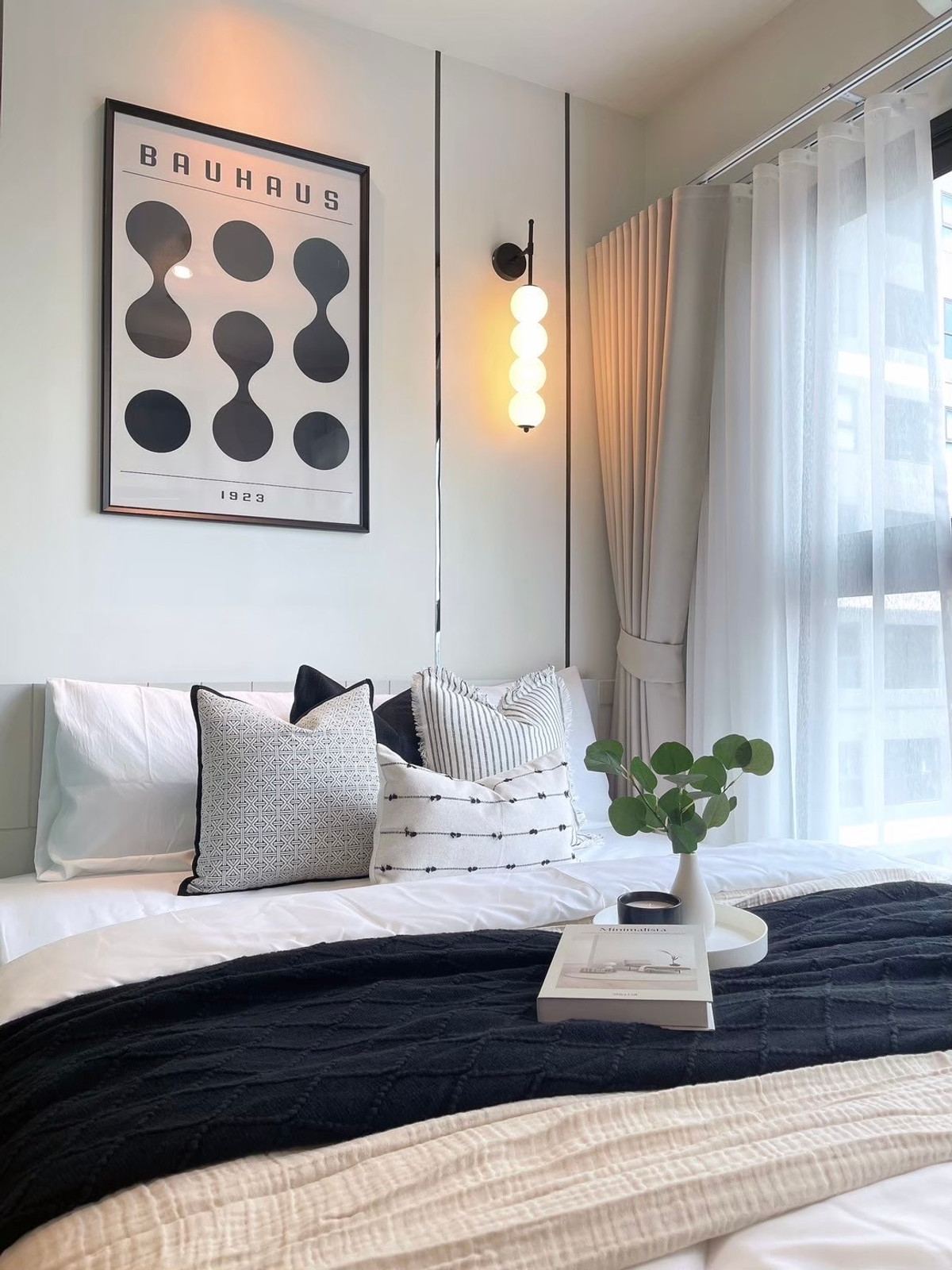 Condo for sale Unio Charan 3, corner room, unique style, Mid Century, great view, can see fireworks. Free central area until March 2026 😍 – รูปที่ 4