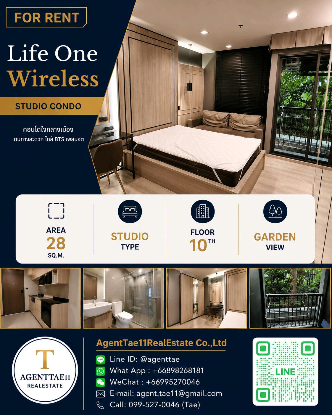 ให้เช่า / Rent Condo Life One Wireless ใกล้ BTS Chidlom,BTS Phloen Chit, Central Embassy, Central Chidlom ให้เช่า / Rent Condo Life One Wireless ใกล้ BTS Chidlom,BTS Phloen Chit, Central Embassy, Central Chidlom