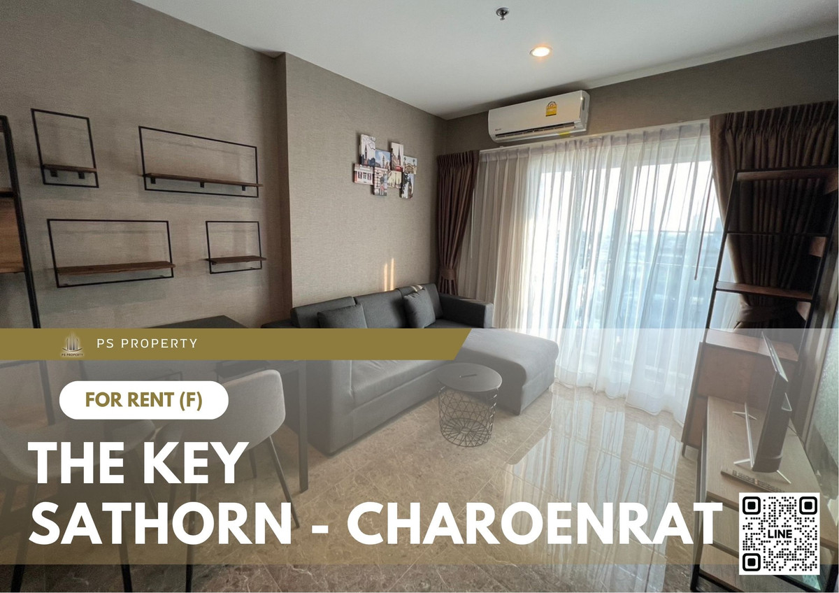 For rent ✨ The Key Sathorn - Charoenrat ✨ Fully furnished and equipped, near BTS Surasak For rent ✨ The Key Sathorn - Charoenrat ✨ Fully furnished and equipped, near BTS Surasak