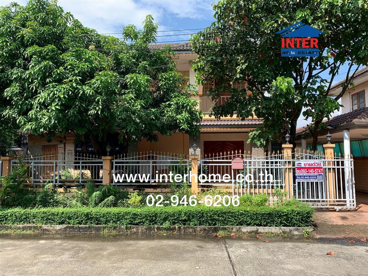 2-story detached house, 56.1 sq m, Sukthip Village, Ramintra-Liap Khlong Song 2 Soi Liap Khlong Song 2 Along Khlong Song Road, Khubon Road, Ramintra Road, Khlong Sam Wa District, Bangkok 2-story detached house, 56.1 sq m, Sukthip Village, Ramintra-Liap Khlong Song 2 Soi Liap Khlong Song 2 Along Khlong Song Road, Khubon Road, Ramintra Road, Khlong Sam Wa District, Bangkok
