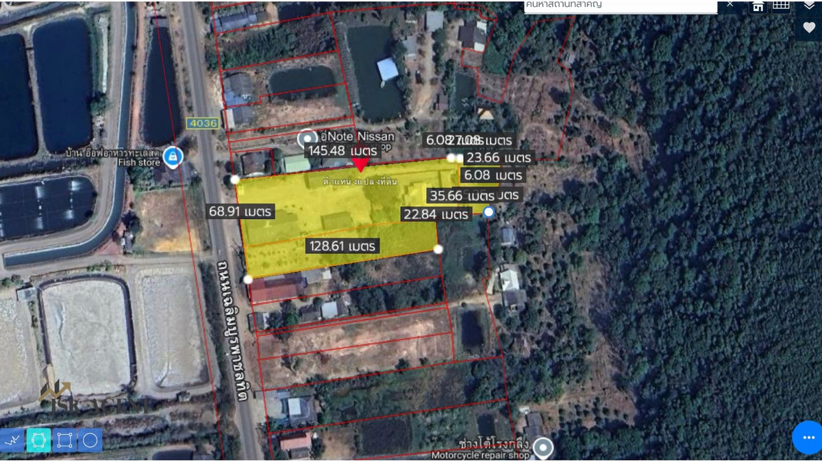 Land for sale with house and shop Near Chao Lao Sea, Chanthaburi – prime location – รูปที่ 3