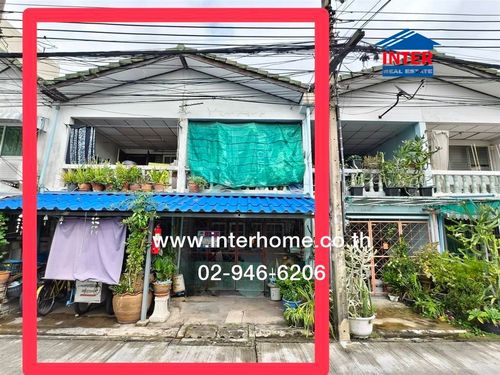 Townhouse, 2 floors, 12.1 sq m. Townhouse, Soi Annex, Soi Land Department, Bang Khen, Phahon Yothin Road, Soi Annex, Bang Khen District, Bangkok.