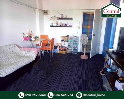 Condo Sarasini Condotel Phase 5, corner room, near BTS Khu Khot Station, for sale with tenant.