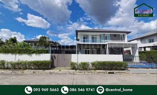 Single house Siwalee Phetkasem 69, corner house, beautiful house, ready to move in.