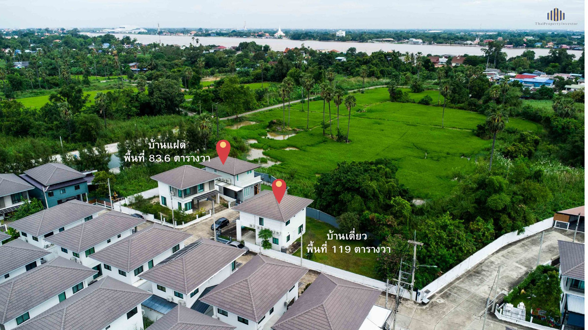 Below-Cost Sale: Two Adjacent Houses at Patreeda Avenue 2, Sam Khok | 202.5 sq.wah, Ideal for Family Living or a Private Office, THB 13.8M Below-Cost Sale: Two Adjacent Houses at Patreeda Avenue 2, Sam Khok | 202.5 sq.wah, Ideal for Family Living or a Private Office, THB 13.8M