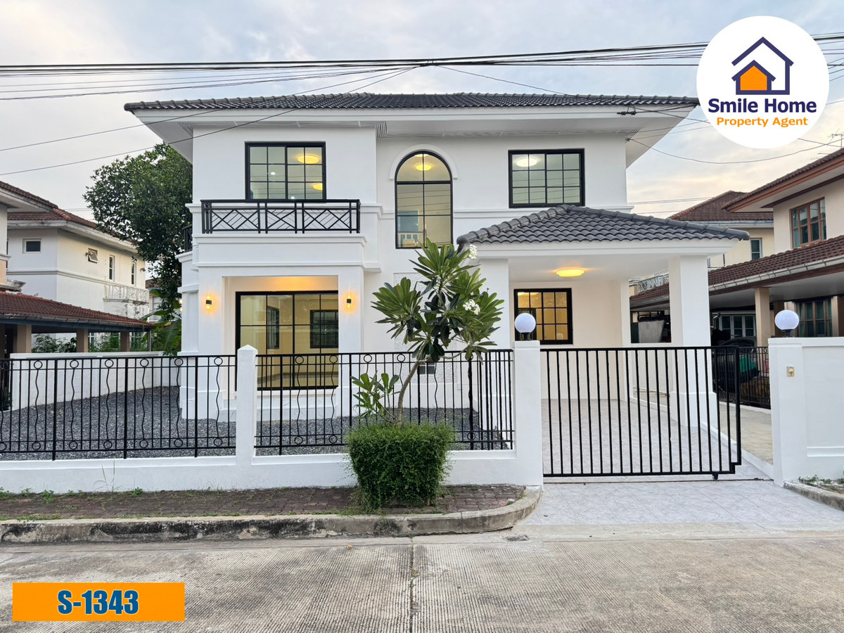 ขายบ้านเดี่ยวมัณฑนา ศรีนครินทร์ (ซอยศรีด่าน 22) สมุทรปราการ ใกล้รถไฟฟ้าสายสีเหลือง ขายบ้านเดี่ยวมัณฑนา ศรีนครินทร์ (ซอยศรีด่าน 22) สมุทรปราการ ใกล้รถไฟฟ้าสายสีเหลือง