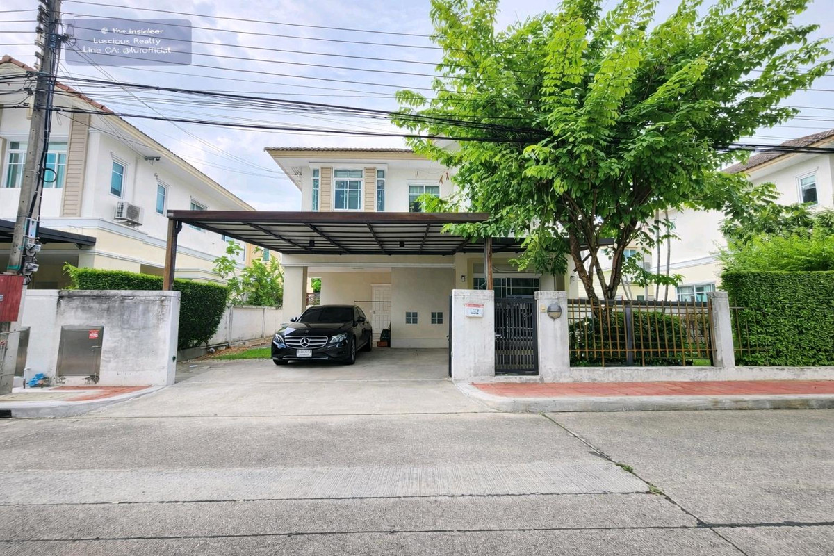 Single house for sale House for Sale Village: Saransiri Ratchaphruek-Chaengwattana Single house for sale House for Sale Village: Saransiri Ratchaphruek-Chaengwattana