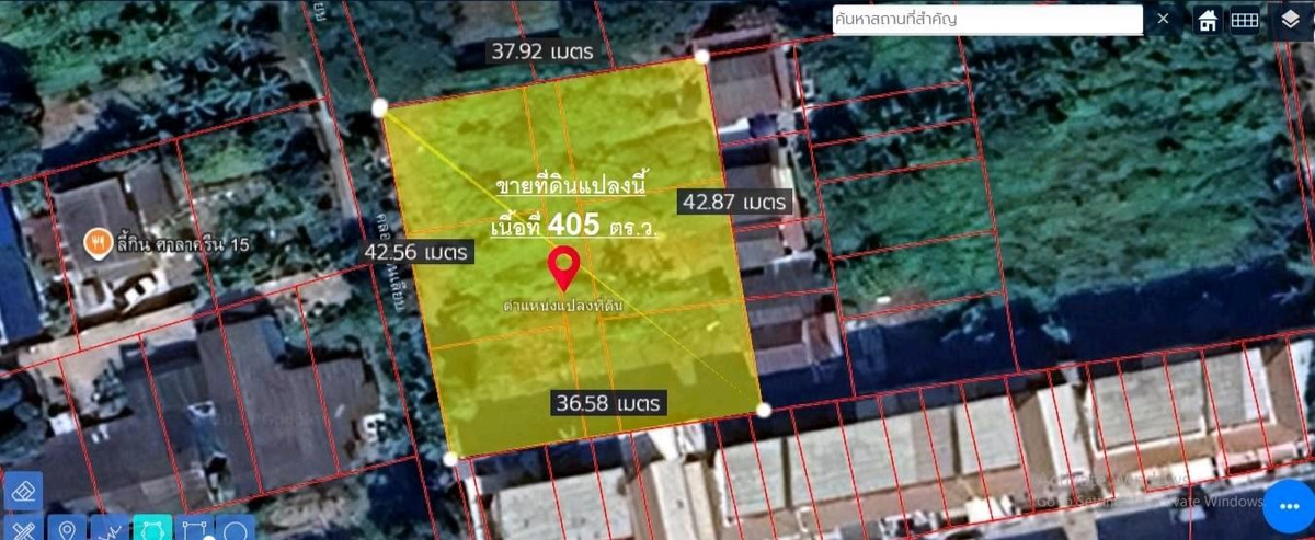 💥Cheap land for sale, 405 square meters, in the heart of Bangkok, Soi Wutthakat 42, suitable for building a house. Make a garden house Car access near BTS Wutthakat 💥Cheap land for sale, 405 square meters, in the heart of Bangkok, Soi Wutthakat 42, suitable for building a house. Make a garden house Car access near BTS Wutthakat