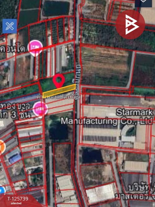 ขายที่ดิน เนื้อที่ 1 ไร่ ท่าทราย สมุทรสาคร