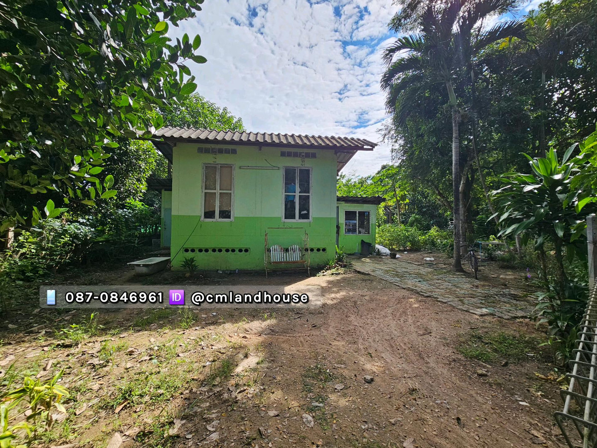 ขายที่ดินแถมบ้านเก่า เฉลี่ย ตรว.ละ 7,500 ติดถนนสัญจร ต.สันป่าเปา อ.สันทราย ใกล้เซ็นทรัลเฟส 11 กม. แค่ที่ดินก็คุ้มแล้ว ตัวบ้านสามารถรีโนเวทอยู่อาศัยได้ – รูปที่ 2