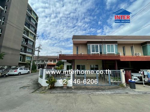 Townhouse, 2 floors, 44.4 sq m, The Trend Village, Ramintra 71, Soi Khubon 16/1, Ramintra Road, Khubon Road, Lat Phrao District, Bangkok.