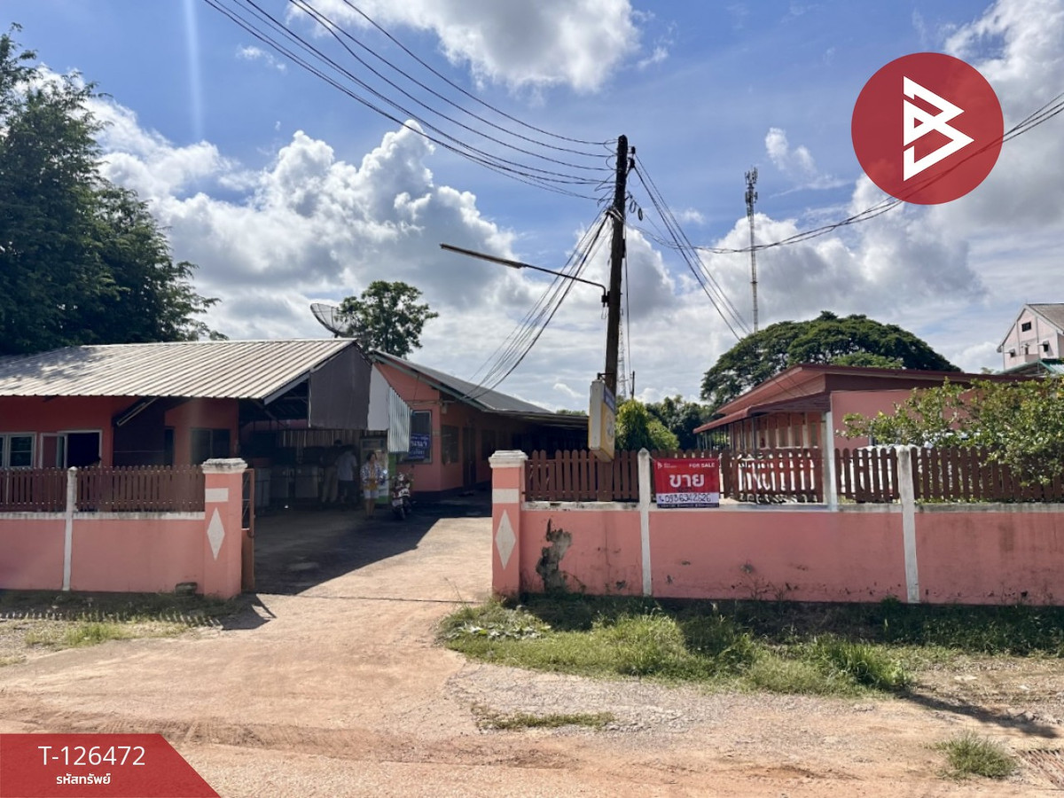 Single-story dormitory for sale, area 2 rai 2 ngan 3 sq m, Phitsanulok, good location next to university.