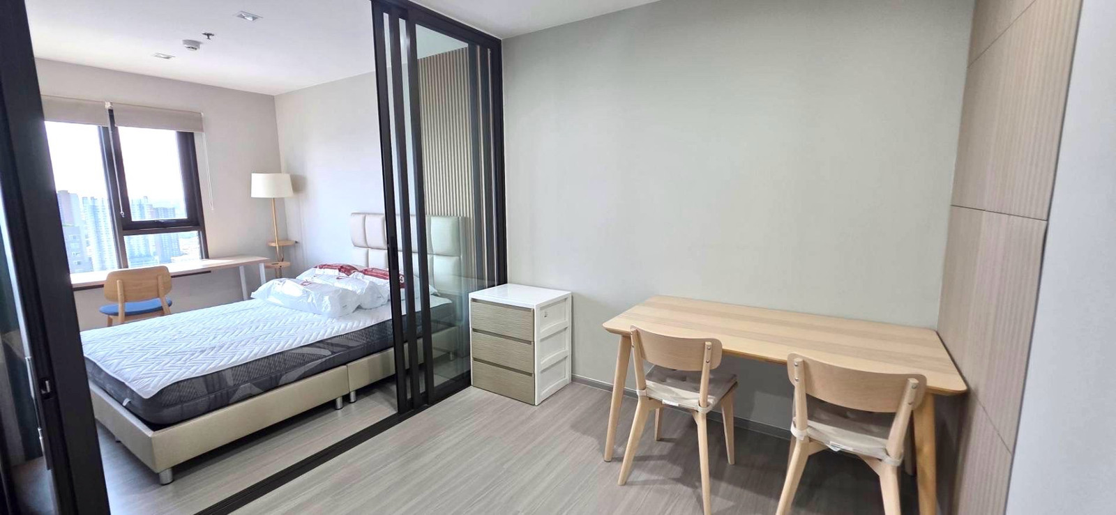 ให้เช่า คอนโด Life Sathorn Sierra ตกแต่งสวย*พร้อมเข้าอยู่ (เดินทางไปสาทรใน5นาที ติดbtsตลาดพลู150ม)  BTS ตลาดพลู 150 เมตร  ขนาด 36ตรม.  ค่าเช่า17,000บาท สัญญา1ปี  1 Bedroom  1 Bathroom  1 Multipurpoes room  ชั้น34 – รูปที่ 2