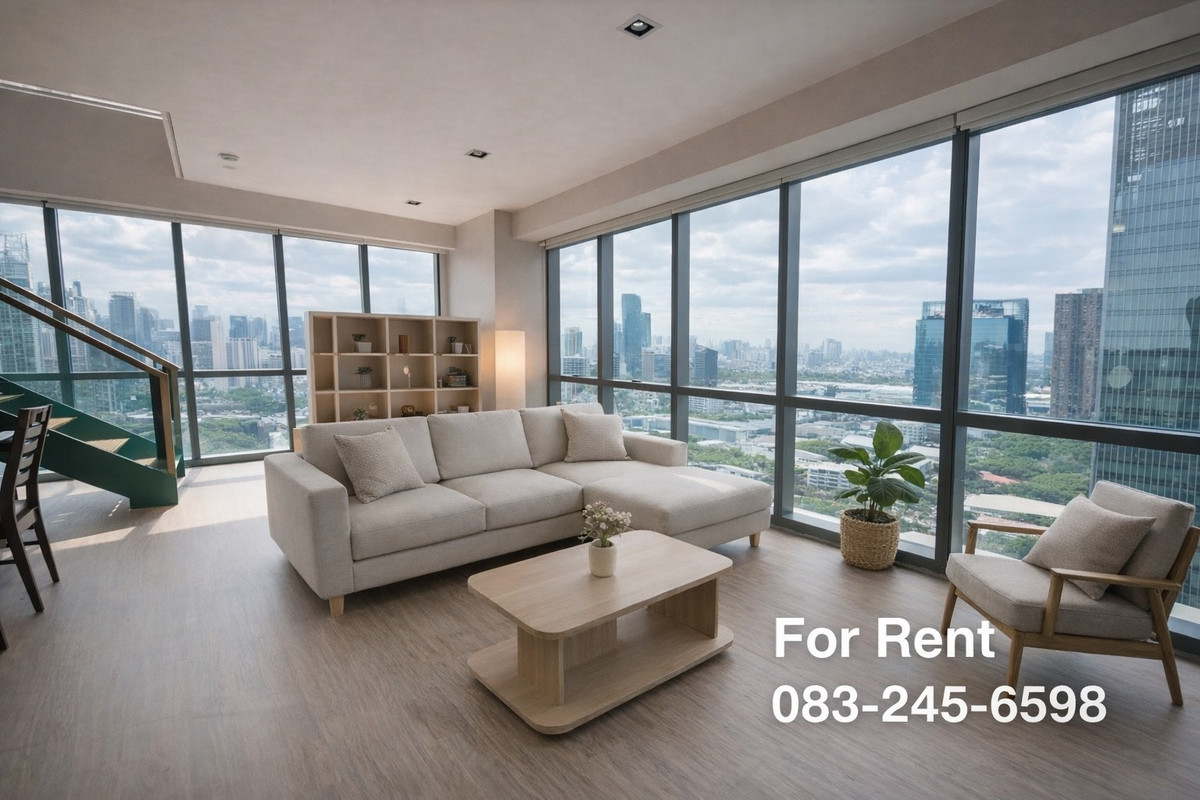 Luxury Duplex For Rent: The Room Sukhumvit 21