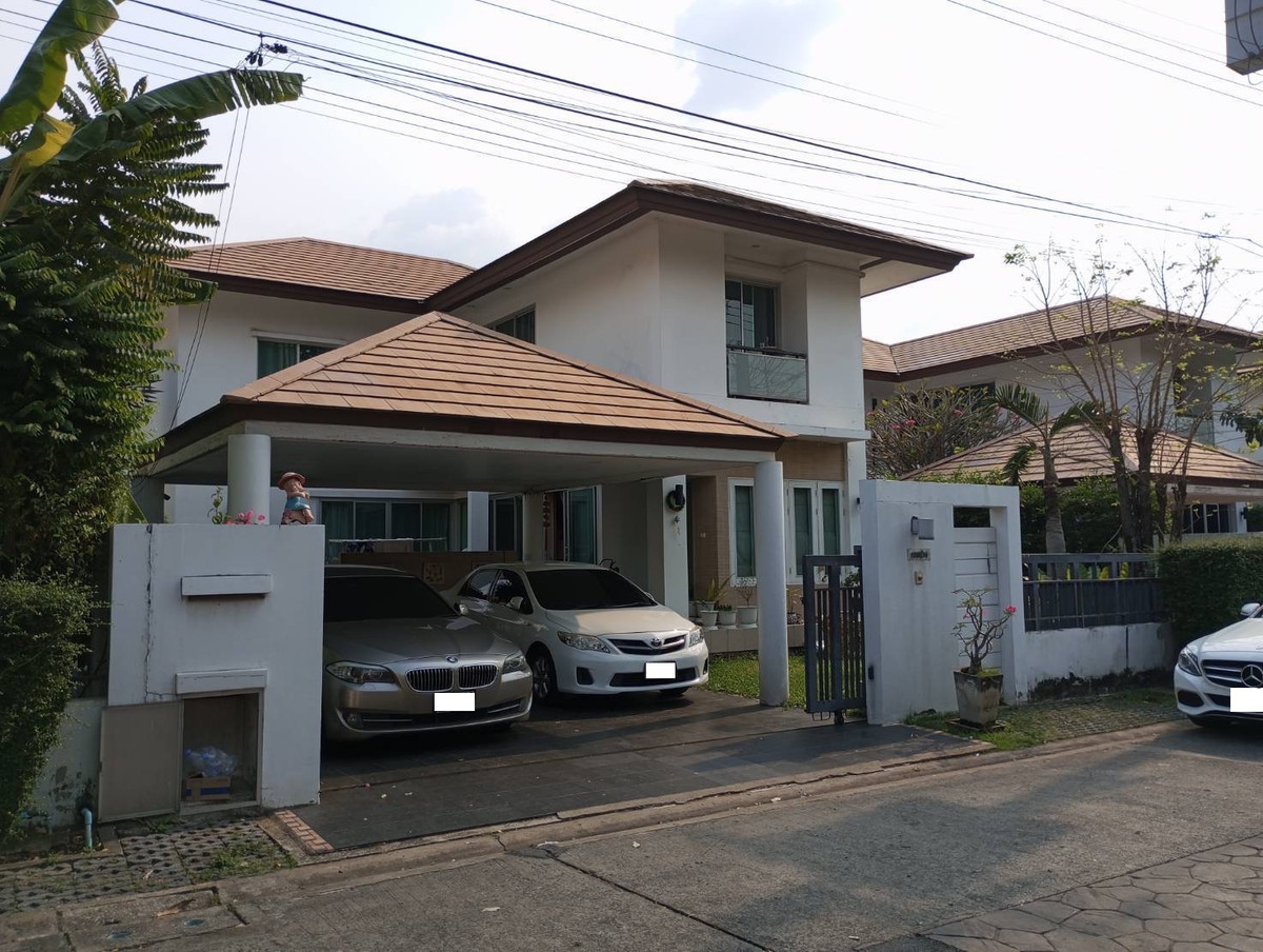 Single house for sale, Private Nirvana Village, Lat Phrao, opposite Central Eastville.