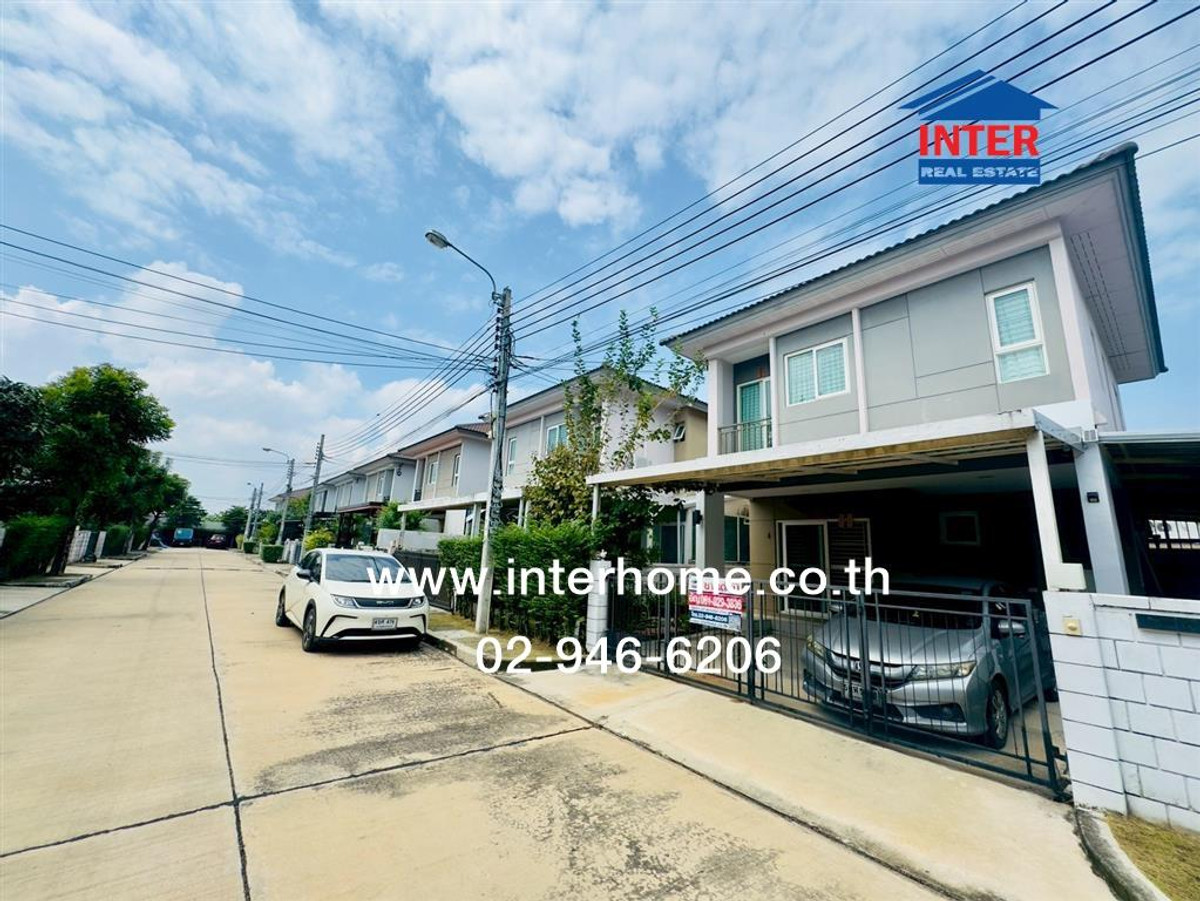 บ้านเดี่ยว 2 ชั้น 35 ตร.ว. หมู่บ้านพลีโน่ เพชรเกษม112 ซอยเพชรเกษม112 ถนนเพชรเกษม ถนนพุทธมณฑลสาย4 เขตหนองแขม กรุงเทพมหานคร – รูปที่ 2