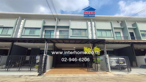 ทาวน์โฮม 2 ชั้น 21.4 ตร.ว. หมู่บ้านสิริเพลส ติวานนท์ ซอย3 ซอยวัดสลักเหนือ ถนนติวานนท์ ถนนสรงประภา ปากเกร็ด นนทบุรี