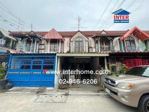 ทาวน์เฮ้าส์ 2 ชั้น 19.5 ตร.ว. หมู่บ้านหรรษามาเจริญ3 ซอยเพชรเกษม81 ถนนเพชรเกษม ถนนบางบอน-เอกชัย เขตหนองแขม กรุงเทพมหานคร