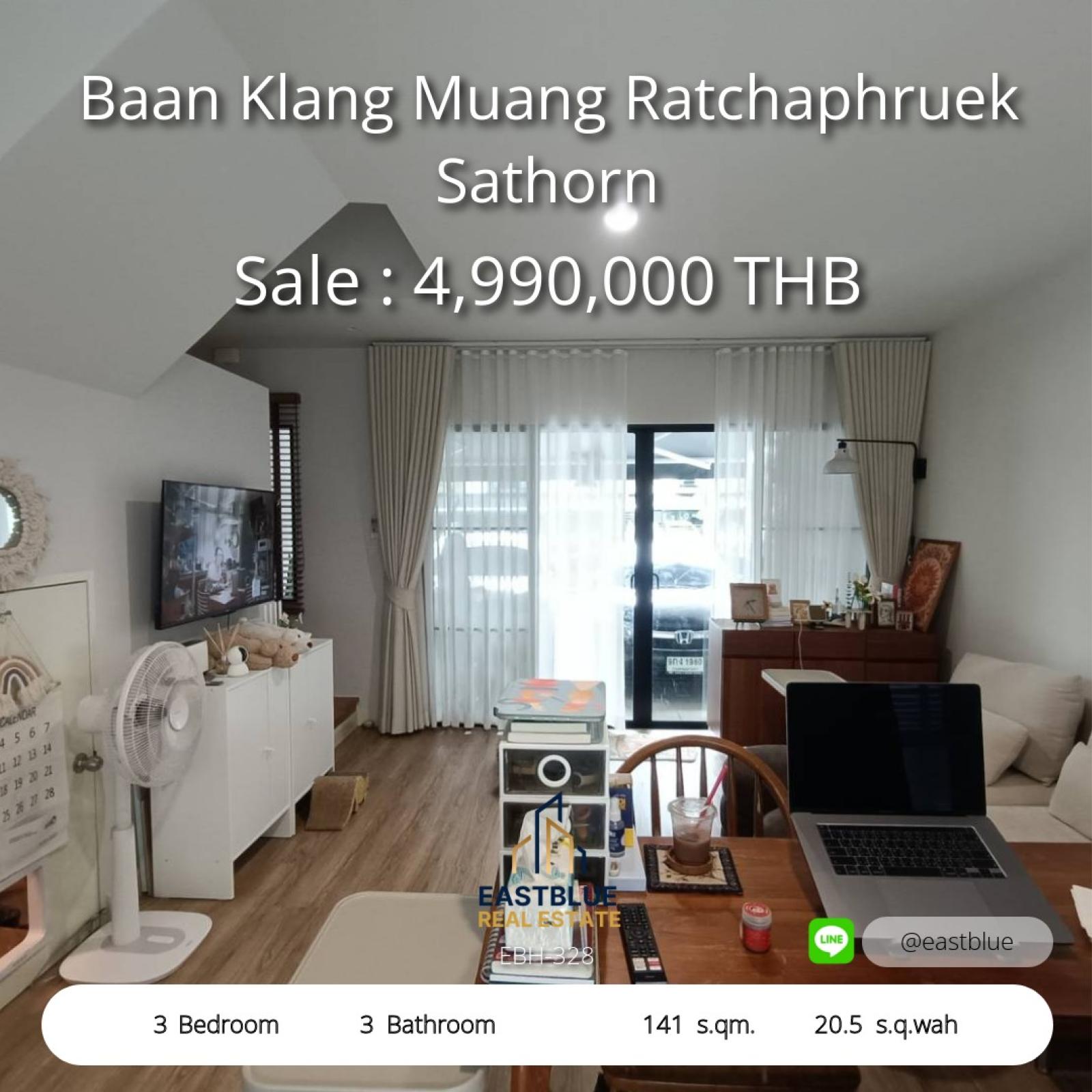 Modern 3-Bed Townhome in Prime Ratchaphruek Location Newly Built, Spacious Living with Easy Access to Top Malls Bright 3BR, 3BA Townhouse with Parking Near WestGate & Ikea Live Stylishly in the Heart of Ratchaphruek’s Trendy District 0642748883 Modern 3-Bed Townhome in Prime Ratchaphruek Location Newly Built, Spacious Living with Easy Access to Top Malls Bright 3BR, 3BA Townhouse with Parking Near WestGate & Ikea Live Stylishly in the Heart of Ratchaphruek’s Trendy District 0642748883